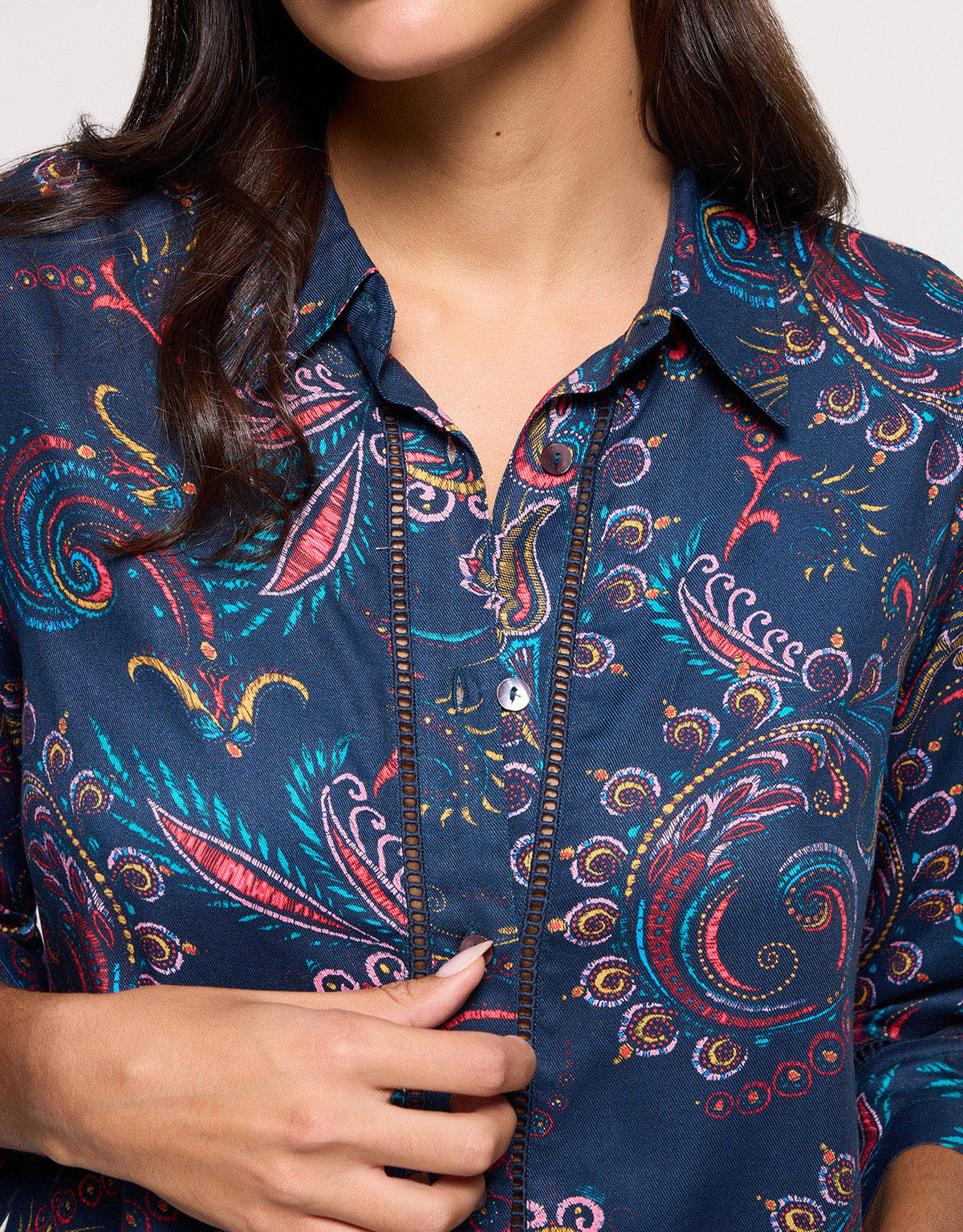 Camisa Manga Larga Azul Marino - Herisir 6