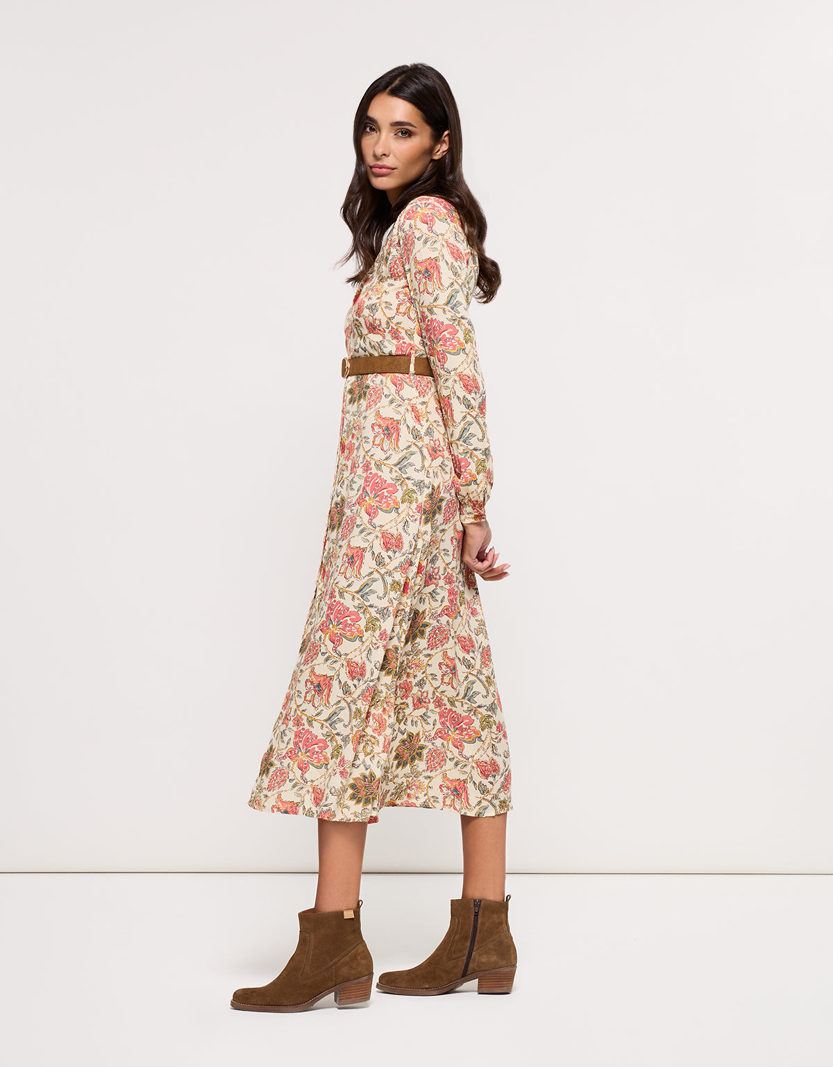 Vestido Largo Beige - Prita 3