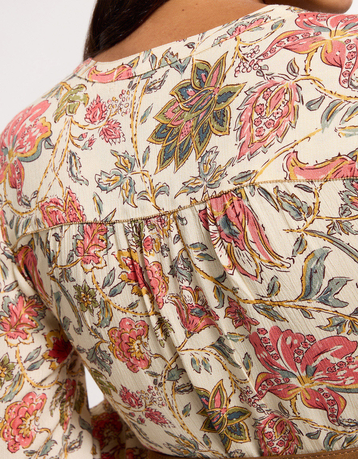 Vestido Largo Beige - Prita 6