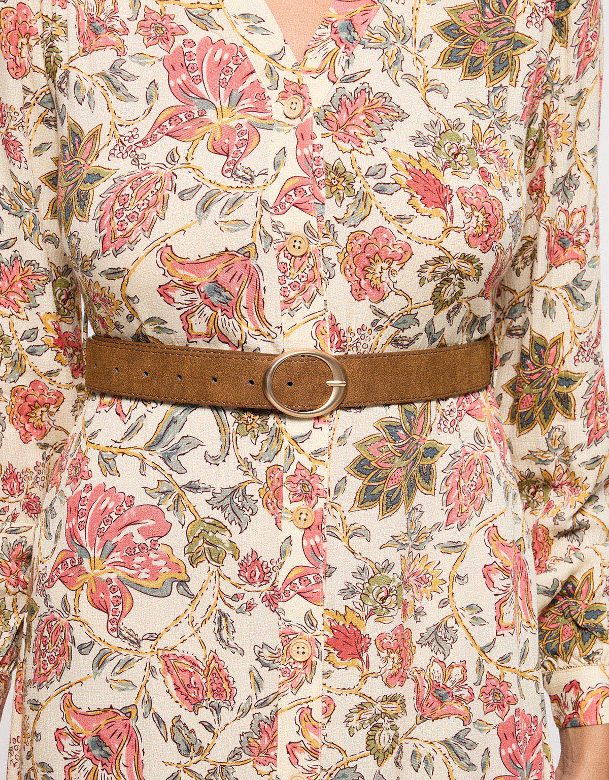 Vestido Largo Beige - Prita 7