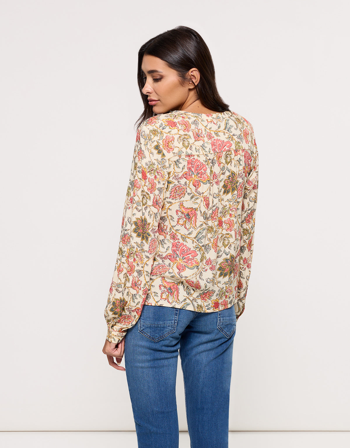 Camisa Manga Larga Beige - Prerit 4