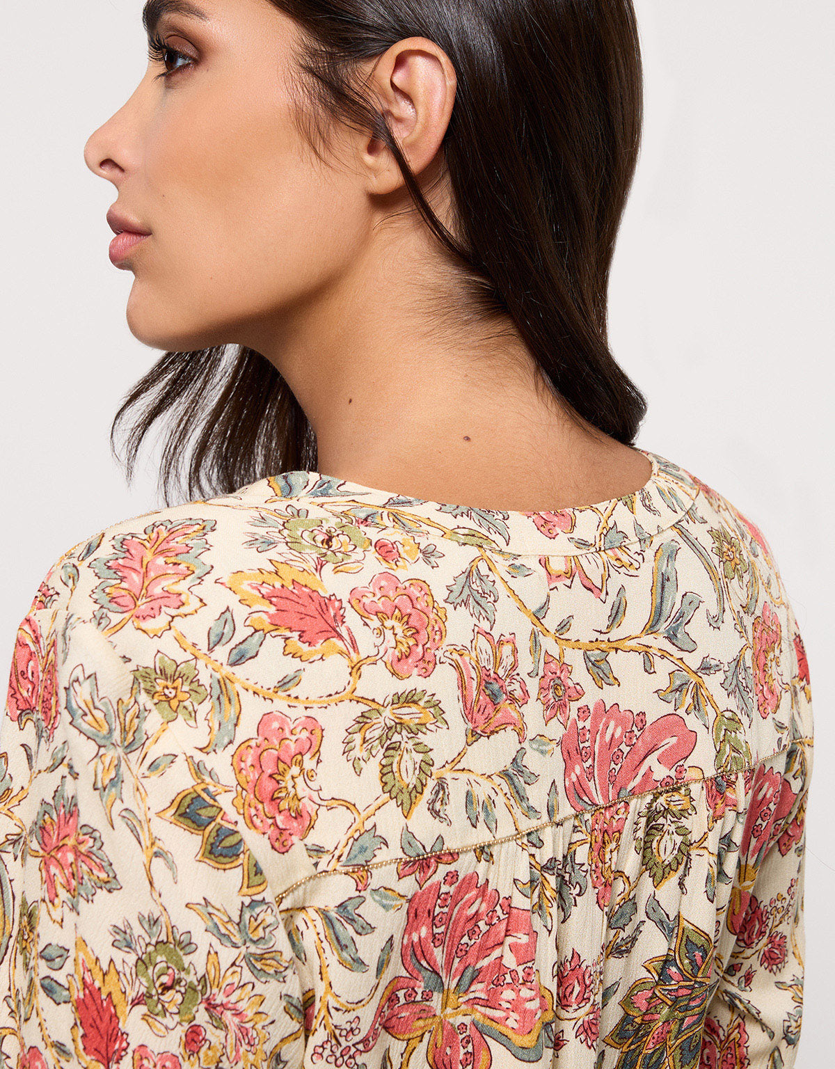 Camisa Manga Larga Beige - Prerit 6