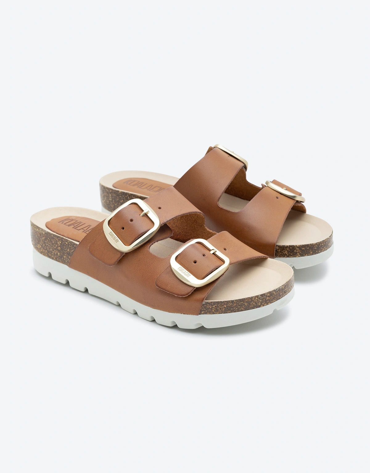 Sandalias Bio Plataforma Marrón - Turín