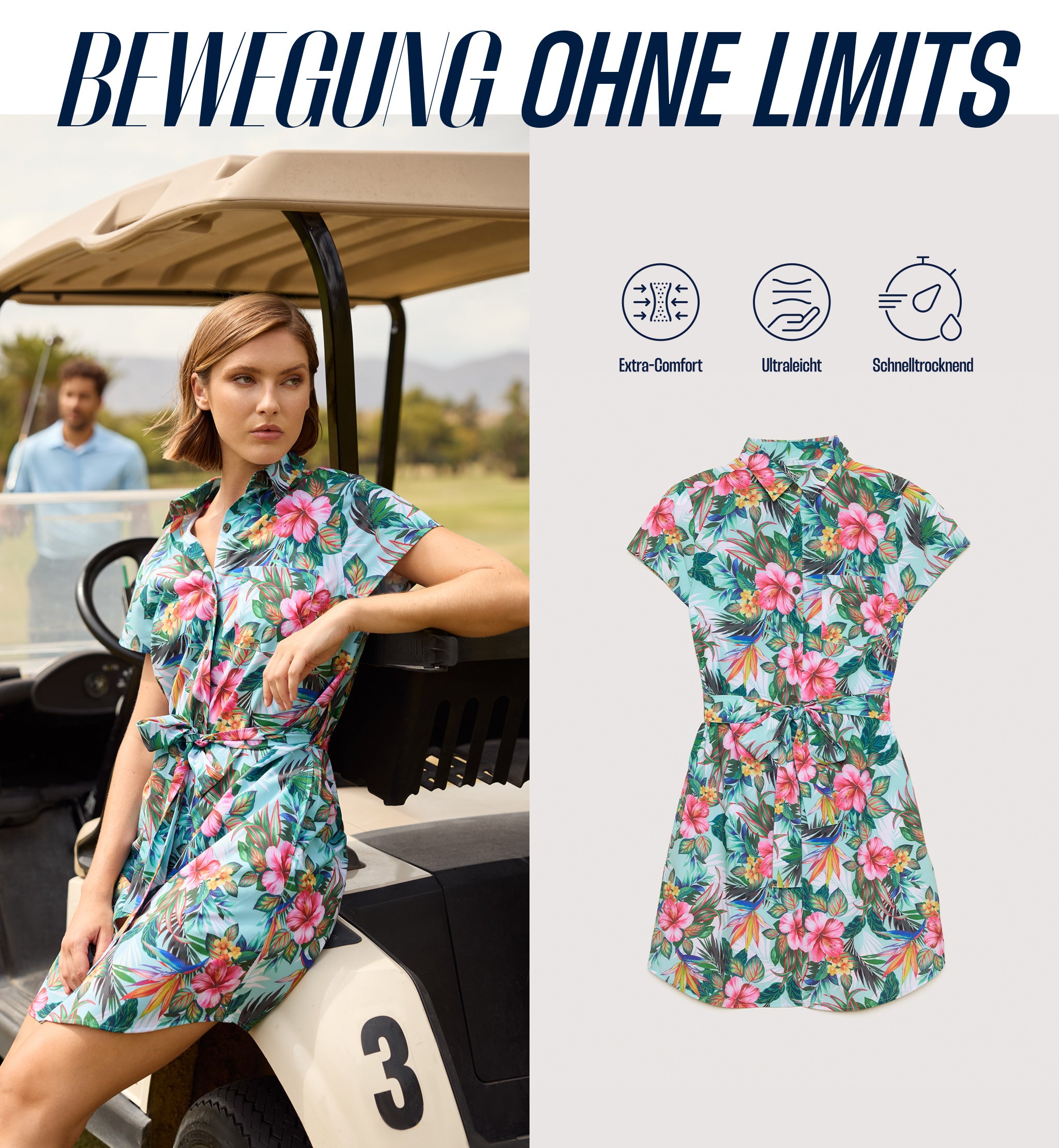 Banner Tech Bay25 für Damen mit bequemer innovativer Kleidung