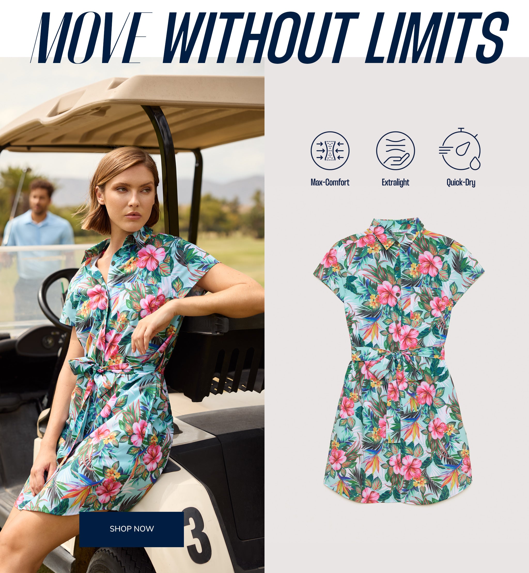 Tech Bay25 banner for women with comfortable innovative clothing