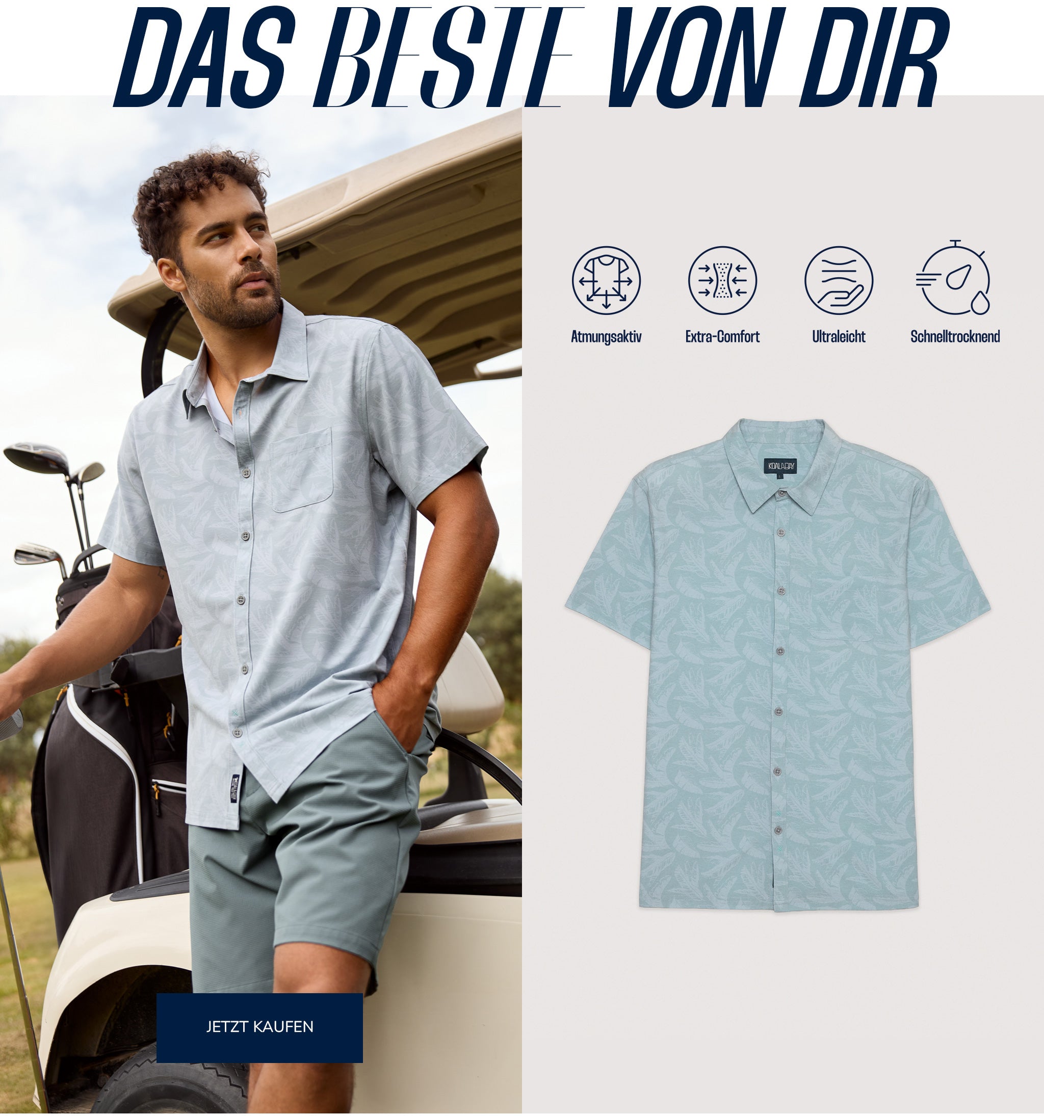 Banner Tech Bay25 für Herren mit bequemer innovativer Kleidung