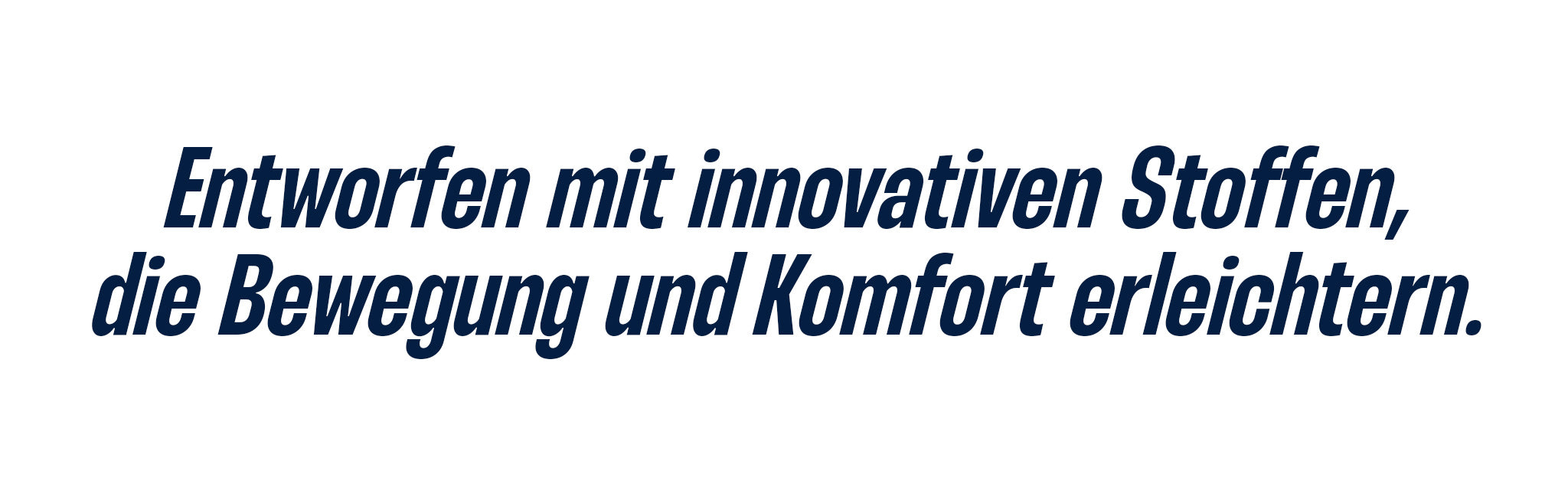 Banner Tech Bay25 Kollektion mit innovativen Stoffen und bequemer Kleidung