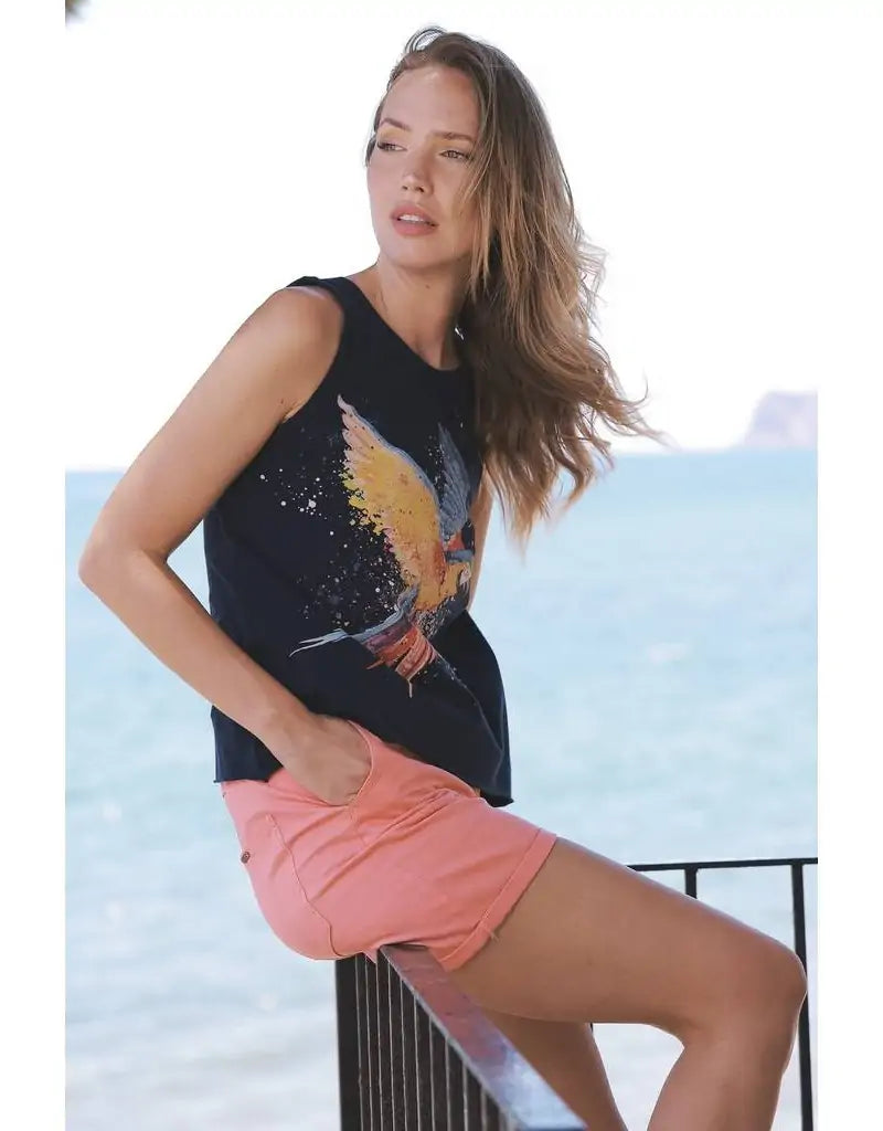 Camiseta Tirantes Strigo Azul Marino by Koala Bay