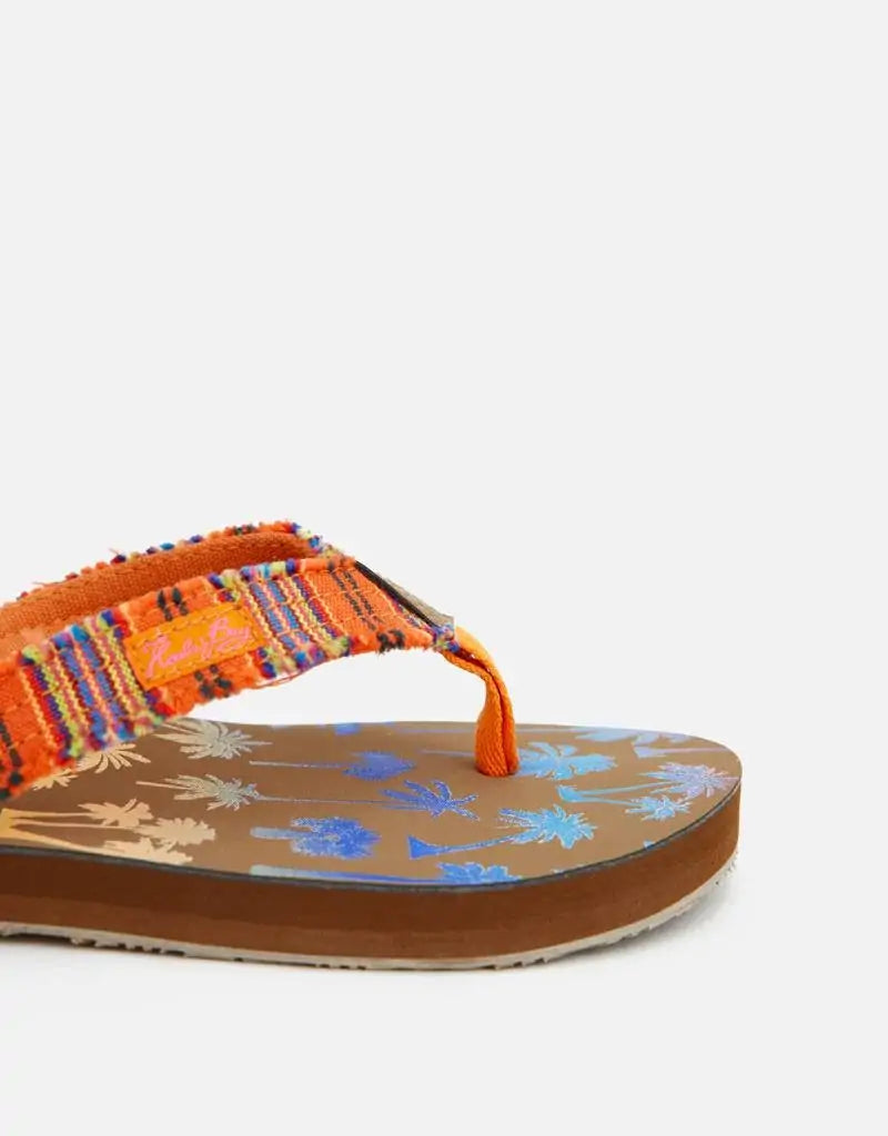 Chancla Dedo Palm Beach Naranja by Koala Bay